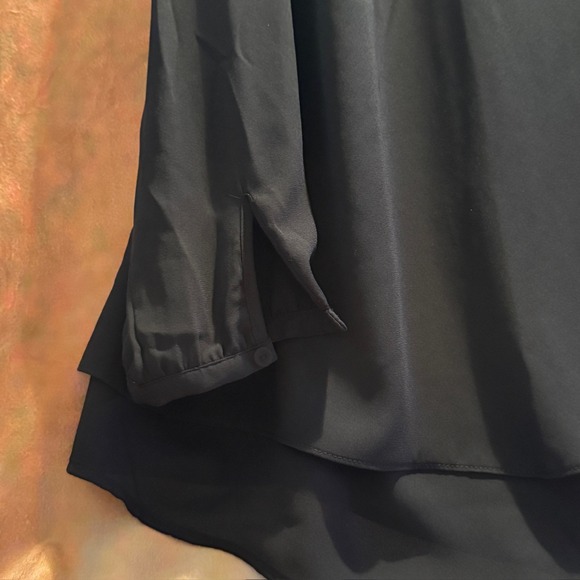 black plus size blouse, Daniel Rainn brand NWT‎ - Picture 3 of 4
